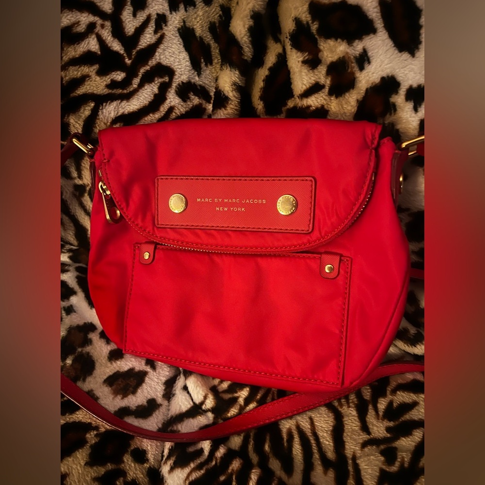 Marc Jacobs Red Crossbody Bag